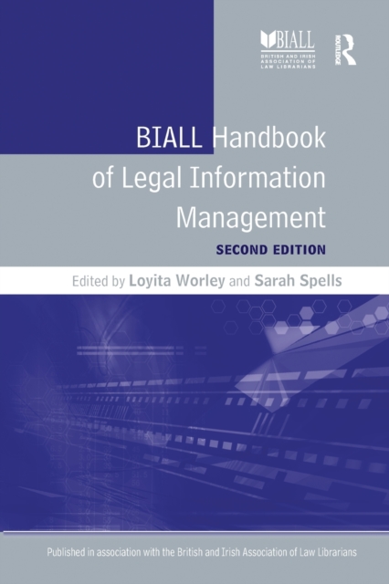 BIALL Handbook of Legal Information Management, Paperback / softback Book