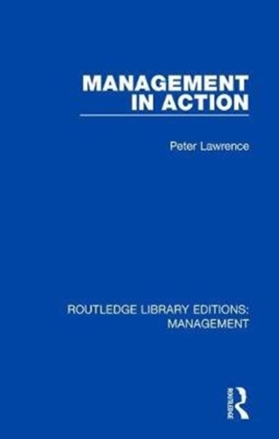 Management in Action, Hardback Book