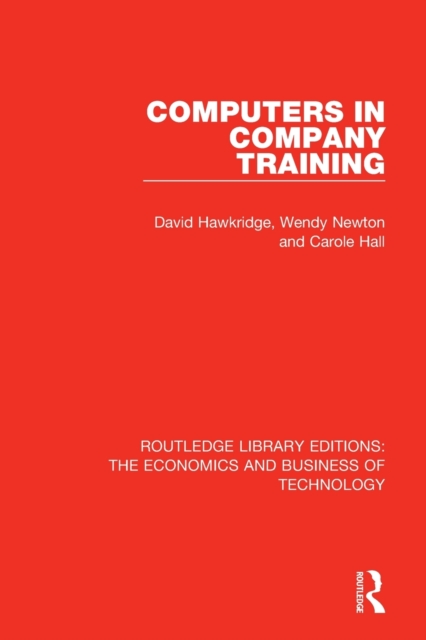 Computers in Company Training, Paperback / softback Book