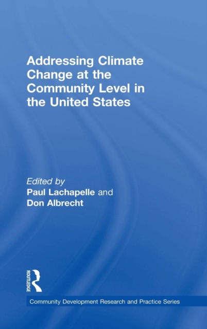 Addressing Climate Change at the Community Level in the United States, Hardback Book