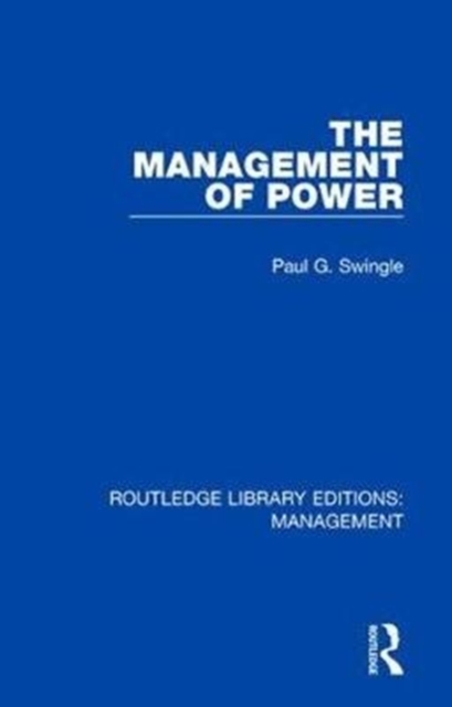 The Management of Power, Hardback Book