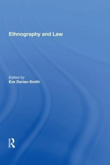 Ethnography and Law, Hardback Book