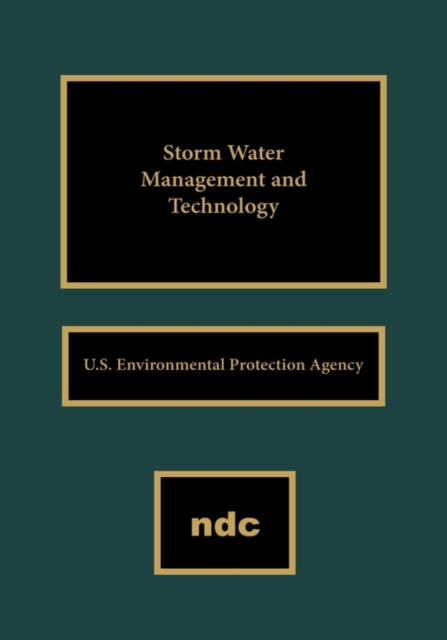 Storm Water Management and Technology, Hardback Book