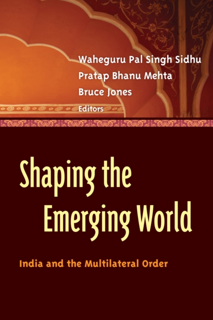 Shaping the Emerging World : India and the Multilateral Order, Paperback / softback Book