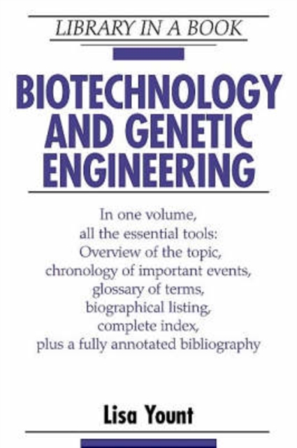 Biotechnology and Genetic Engineering, Hardback Book