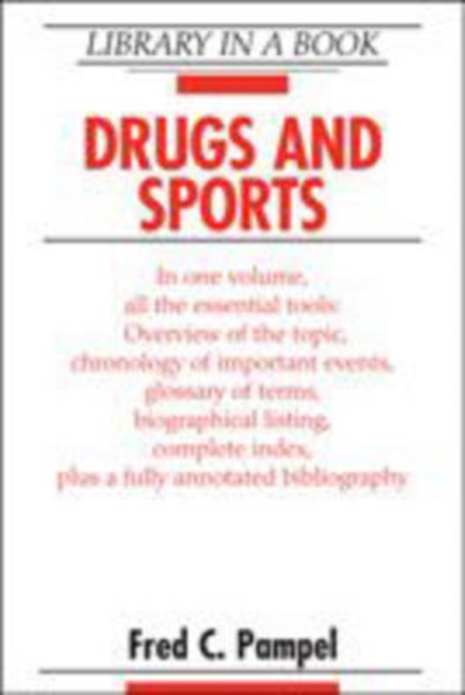 Drugs and Sports, Hardback Book