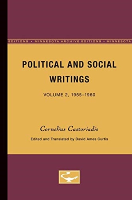 Political and Social Writings : Volume 2, 1955-1960, Paperback / softback Book