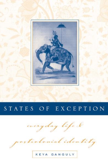 States Of Exception : Everyday Life and Postcolonial Identity, Hardback Book