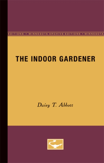 The Indoor Gardener, Paperback / softback Book