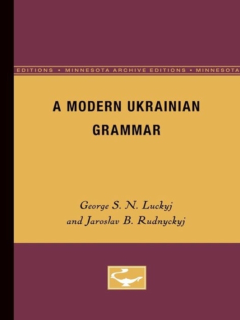 A Modern Ukranian Grammar, Paperback / softback Book
