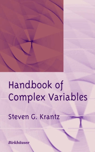 Handbook of Complex Variables, Hardback Book