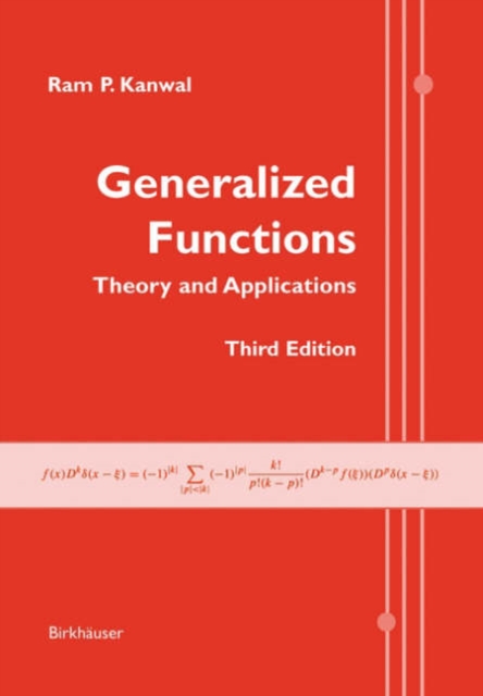 Generalized Functions : Theory and Applications, Paperback / softback Book