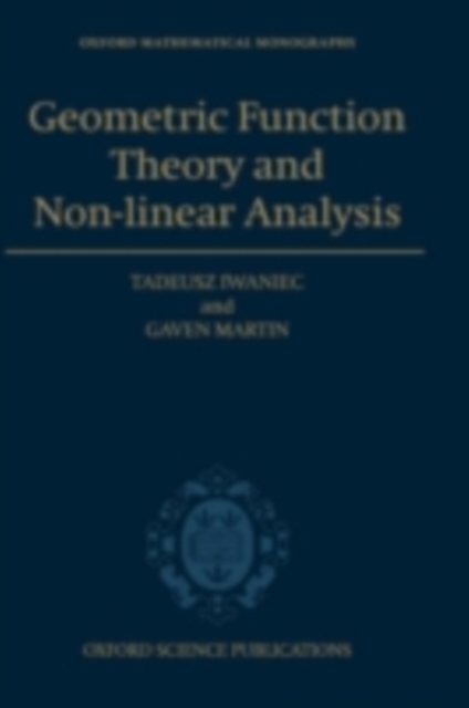 Geometric Function Theory : Explorations in Complex Analysis, PDF eBook
