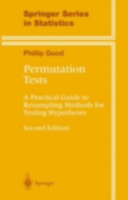 Resampling Methods : A Practical Guide to Data Analysis, PDF eBook
