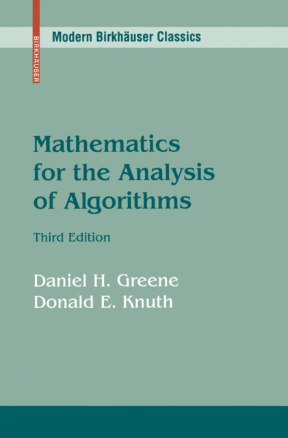 Mathematics for the Analysis of Algorithms, PDF eBook