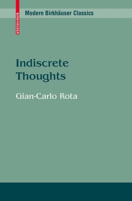 Indiscrete Thoughts, Paperback / softback Book