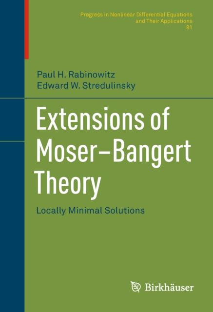 Extensions of Moser-Bangert Theory : Locally Minimal Solutions, PDF eBook