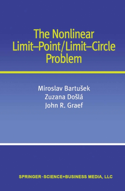 The Nonlinear Limit-Point/Limit-Circle Problem, PDF eBook