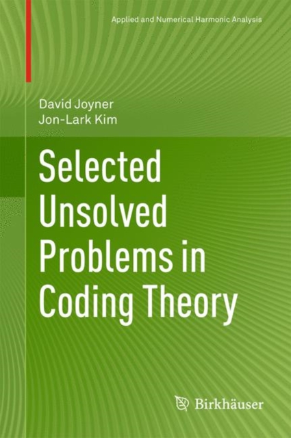 Selected Unsolved Problems in Coding Theory, Hardback Book