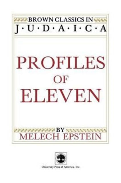 Profiles of Eleven, Paperback / softback Book