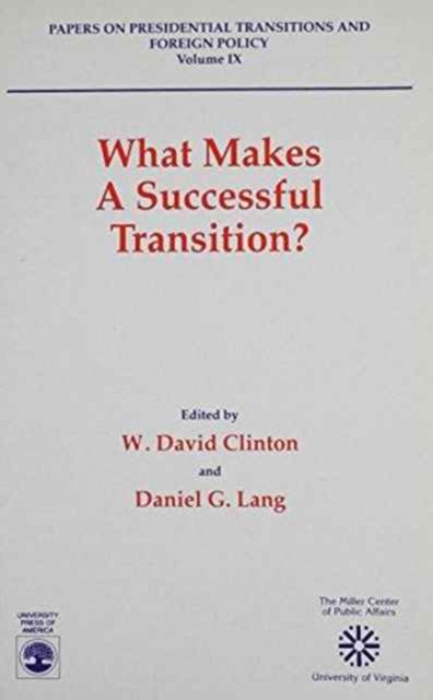 What Makes a Successful Transition?, Paperback / softback Book