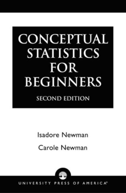 Conceptual Statistics for Beginners, Paperback / softback Book
