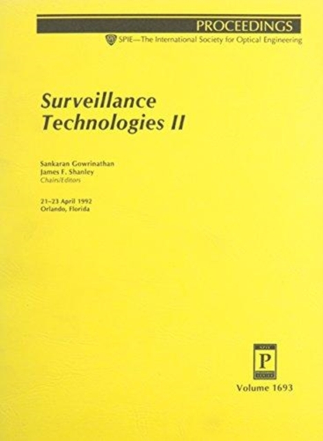 Surveillance Technologies Ii, Paperback / softback Book