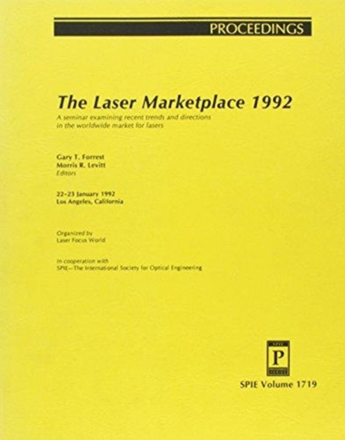 Laser Marketplace 1992, Paperback / softback Book