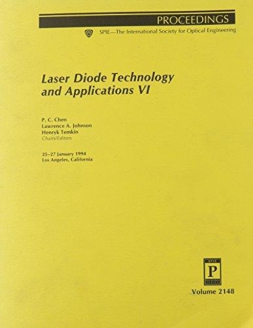 Laser Diode Technology & Applications Vi, Paperback / softback Book
