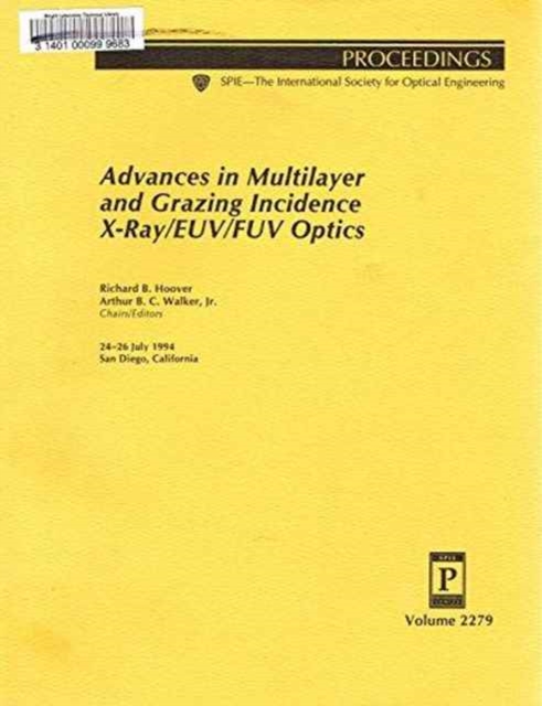 Advances In Multilayer and Grazing Incidence X-Ray, Paperback / softback Book