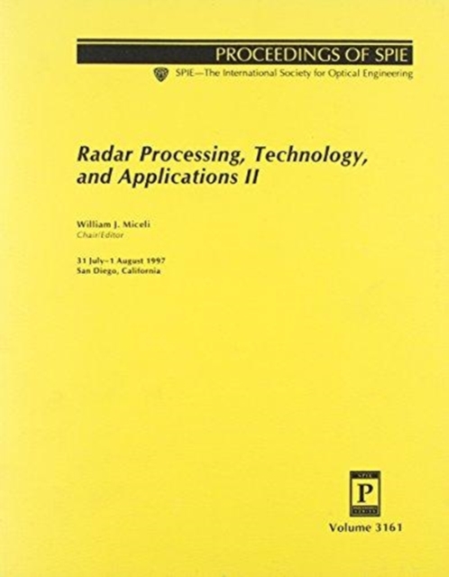 Radar Processing Technology & Applications Ii, Paperback / softback Book