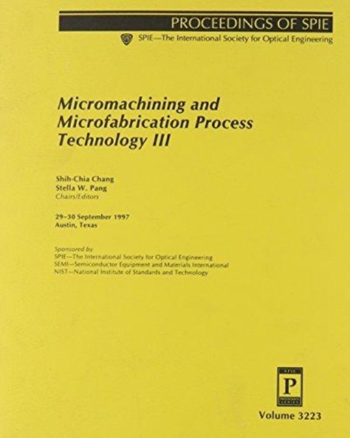 Micromachining & Microfabrication Process Techno, Paperback / softback Book