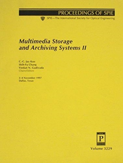 Multimedia Storage & Archiving Systems Ii, Paperback / softback Book