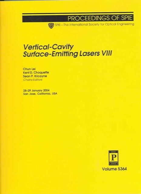 Vertical-cavity Surface-emitting Lasers VIII, Paperback / softback Book