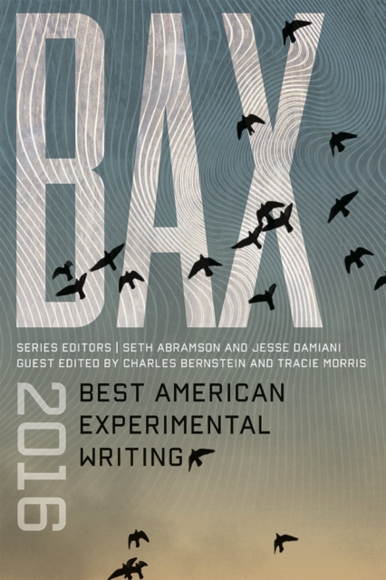 BAX 2016 : Best American Experimental Writing, Hardback Book