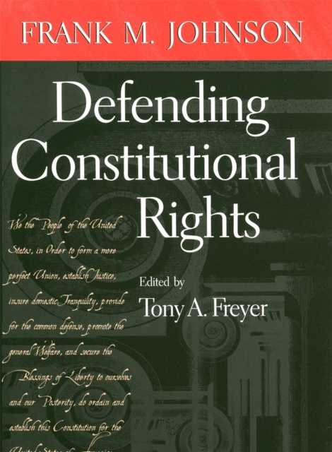 Defending Constitutional Rights, Hardback Book