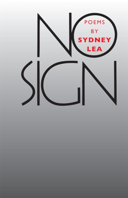 No Sign, Paperback / softback Book