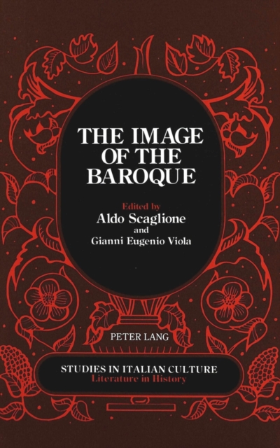 The Image of the Baroque : Published in Association with the Institute for the Italian Encyclopedia, Hardback Book