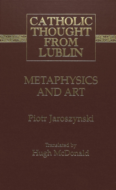 Metaphysics and Art, Hardback Book