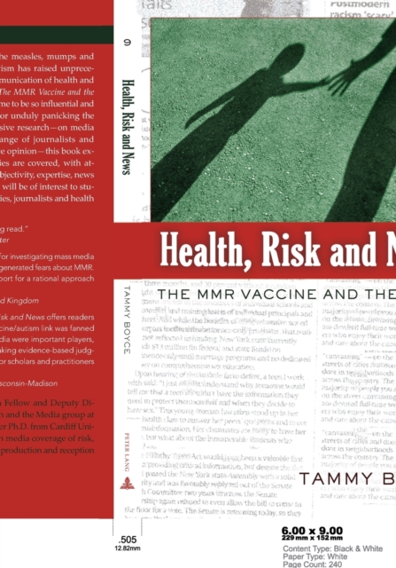 Health, Risk and News : The MMR Vaccine and the Media, Paperback / softback Book