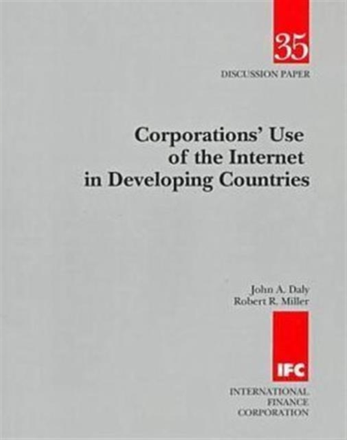 Corporations' Use of the Internet in Developing Countries, Paperback Book