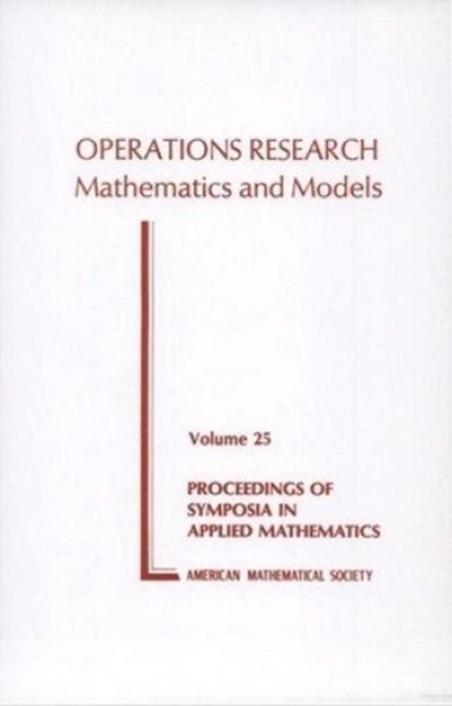 Operations Research Mathematics and Models, Paperback / softback Book