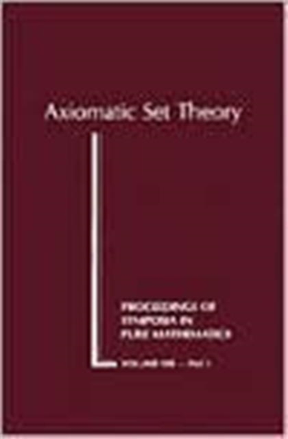 Axiomatic Set Theory, Part 1, Paperback / softback Book