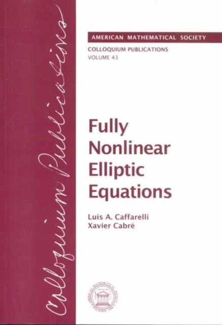 Fully Nonlinear Elliptic Equations, Paperback / softback Book