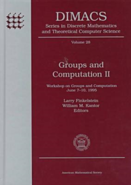 Groups and Computation II, Hardback Book