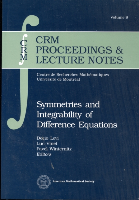 Symmetries and Integrability of Difference Equations, Paperback / softback Book