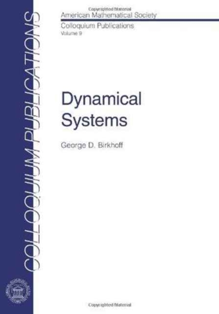 Dynamical Systems, Paperback / softback Book