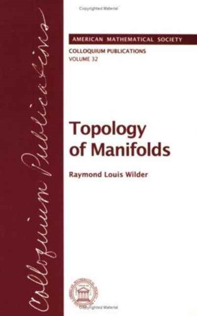 Topology of Manifolds, Paperback / softback Book