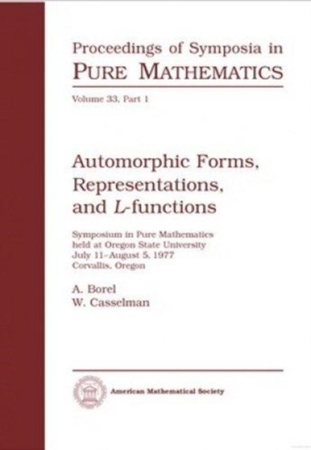 Automorphic Forms, Representations and L-functions, Paperback / softback Book