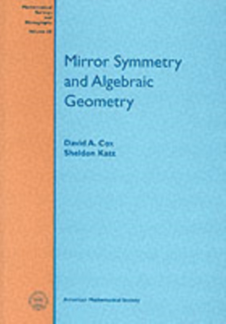 Mirror Symmetry and Algebraic Geometry, Paperback / softback Book